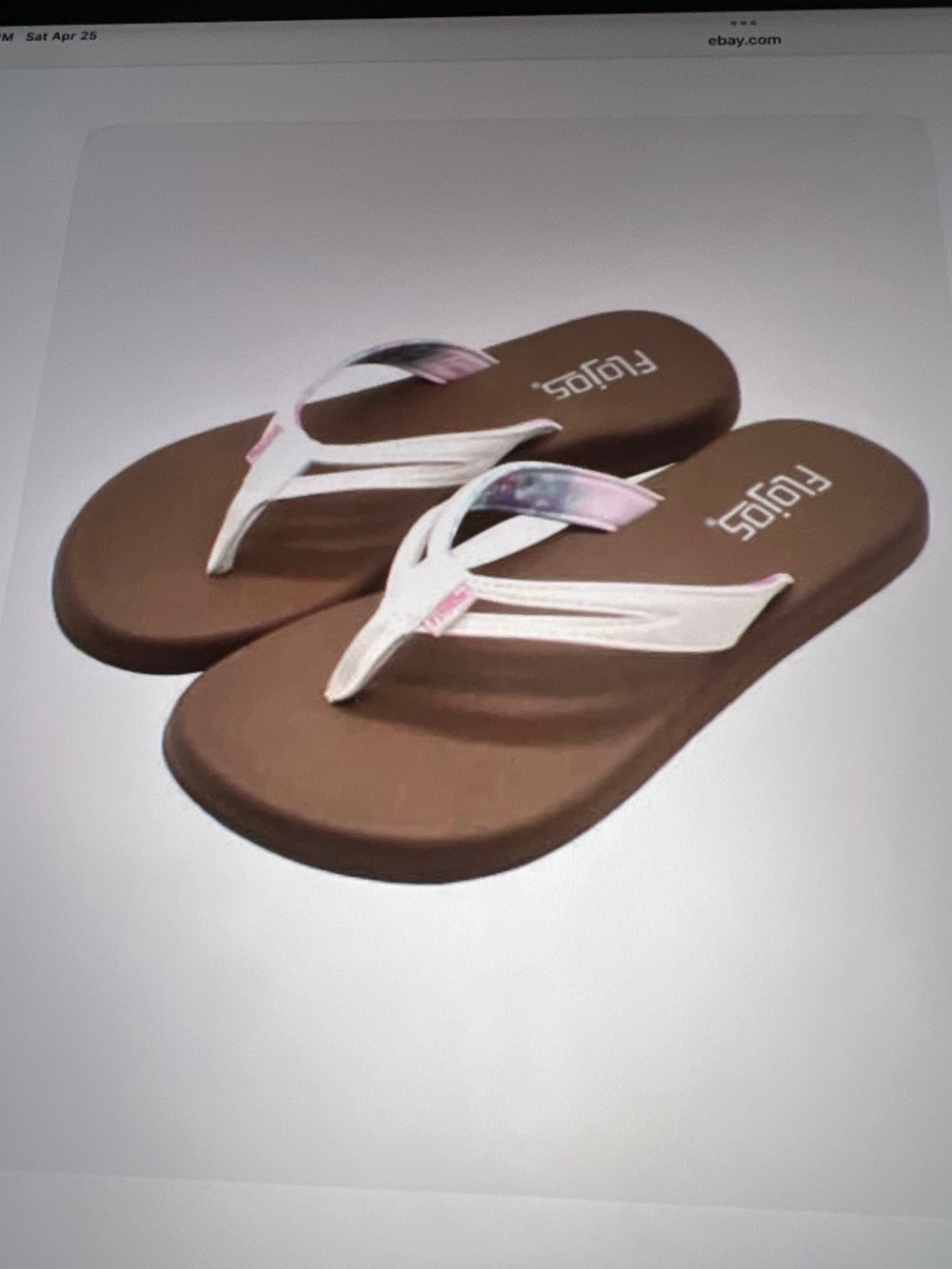 Ladies Flojis flip flop/ NWOT size 9